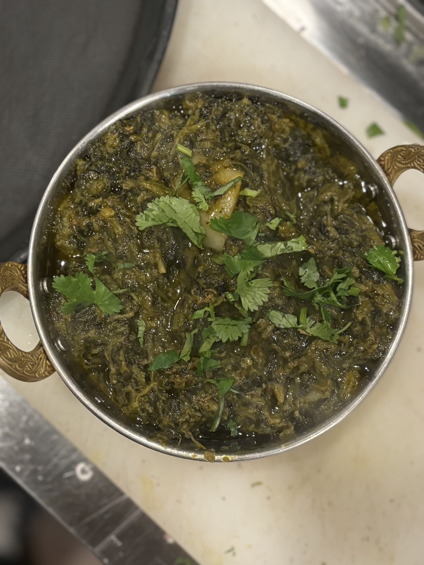 Aloo Palak